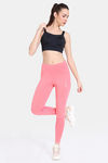Zelocity Quick Dry Gym Leggings - Tea Rose — thumbnail 4